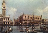 Canaletto View of the Bacino di San Marco painting